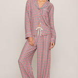 Z Supply Jolly Gingham PJ Top in Ruby Red