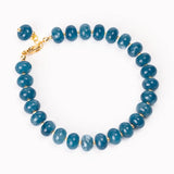 James Johnson Emma Bracelet in Blue Jade