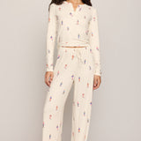 Z Supply Sleepy Head Ski Pant in Vanilla Ice