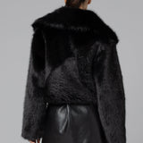 Blank NYC Make It Rain Faux Fur Jacket
