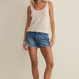 Z Supply Perch Sweater Tank in Cloud