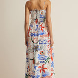 Z Supply Cornelia Getaway Midi Dress in Multi