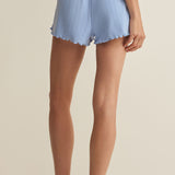 Z Supply Let's Make Up Short in Ice Blue
