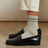 PWT You Are Perfect Sock in Heather Gray