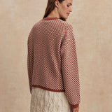Varley Elmwick Knit Jacket in Maple