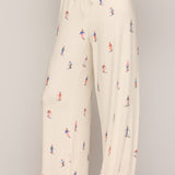 Z Supply Sleepy Head Ski Pant in Vanilla Ice