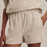 Varley Joss Active Short 3" in Pebble Marl