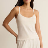 Z Supply Lynn Pointelle Cami in Vanilla Ice