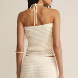 Z Supply Windswept Crochet Top in Cloud