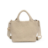 Sol and Selene Sky's The Limit Small Sustainable Crossbody in Beige