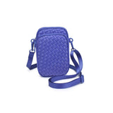 Sol and Selene Divide & Conquer Woven Neoprene Crossbody in Periwinkle