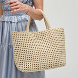 Sol and Selene Ambrosia Medium Tote in Cream