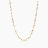 THATCH Finn Necklace 18" 14k Gold Plated