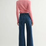 JBD The Sailor Pocket Wide Leg in Dark Denim