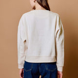 Cleobella Celestial Sweatshirt in Ivory