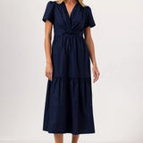 Sundays Fleet Dress in Navy