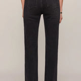 Z Supply The Muse High-Rise Straight Denim in Nocturne