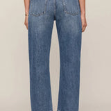 Z Supply The Off Duty Mid Rise Bowed Ankle Denim in Breakpoint