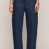Z Supply The Off Duty Mid-Rise Bowed Ankle Denim in Horizon