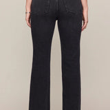 Z Supply The Studio High Rise Modern Boot Denim in After Dark
