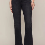 Z Supply The Studio High Rise Modern Boot Denim in After Dark