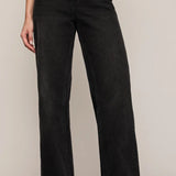 Z Supply The Head Turner High-Rise Wide Denim in Backstage