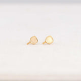 Kris Nations Paddle Up Stud Earrings in 18K Gold Vermeil