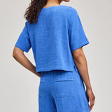 Gentle Fawn Juno Short in Riviera Blue