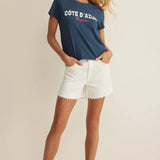 Z Supply Cote Tourist Tee in Twilight Blue