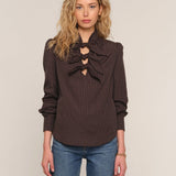 Heartloom Giza Top in Check