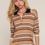 Heartloom Magnolia Sweater in Camel