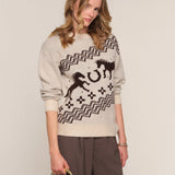 Heartloom Yulia Sweater in Ecru