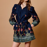 Cleobella Ivana Mini Dress in Eglantine Print