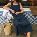 Nation Karin Tiered Skirt in Night Sky