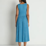 Nation Karla Midi Dress in Indigo