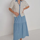 Nation Liza Chambray Skirt