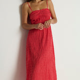 Nation Madeline Tie Midi Dress in Flora