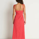 Nation Madeline Tie Midi Dress in Flora