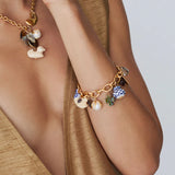 Chan Luu Delft Charm Bracelet Multi