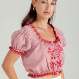 Sundays Cecilia Shirt in Regatta Plaid