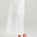 Sundays Alden Skirt in White