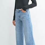 JBD The Stretchy Wide Leg Jean Medium Denim