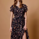 Cleobella Julie Ankle Dress in Bois Print