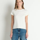 Nation Tavi Crew Neck Tee in Porcelain