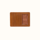 HOBO Euro Slide Card Case in Truffle