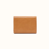 HOBO Robin Compact Wallet in Polished Leather Natural