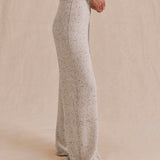 Splendid Haven Tweedy Sweater Pant in Pale Oak Heather