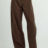 Sundays Twill Whitley Pants in Espresso