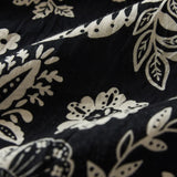 Z Supply Viento Luz Floral Midi in Black