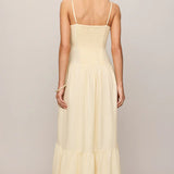 Z Supply Georgie Maxi Dress in Lemon Chiffon